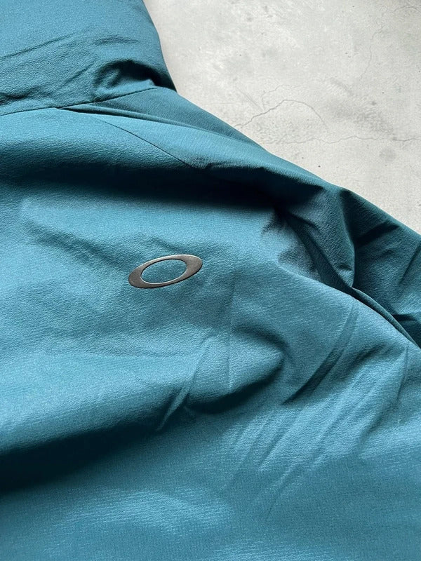 Technical Blue Oakley Puffer Jacket Coat L