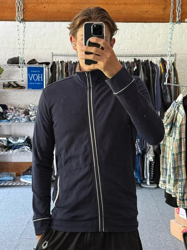 Vintage 00's Beams Japan Navy Blue Zip up Jacket L