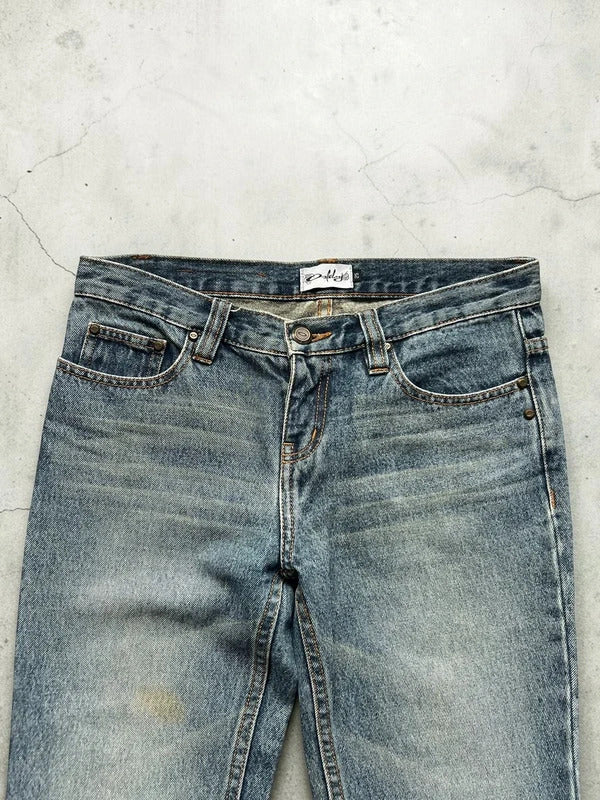 Oakley Denim Faded/Washed Cuffed Jeans 30'