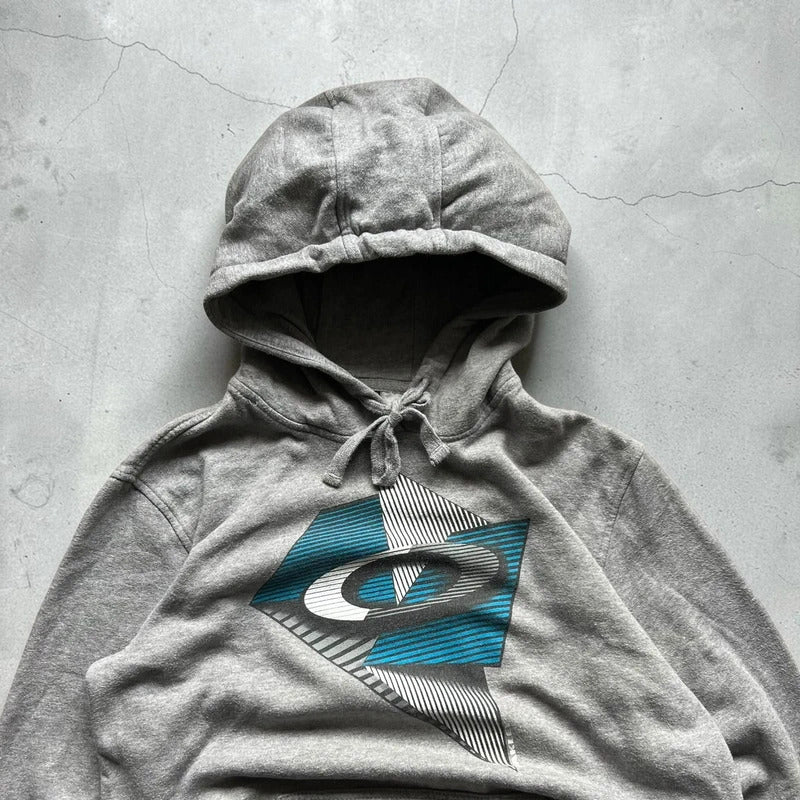 Vintage 00's Oakley Graphic Pullover Hoodie S