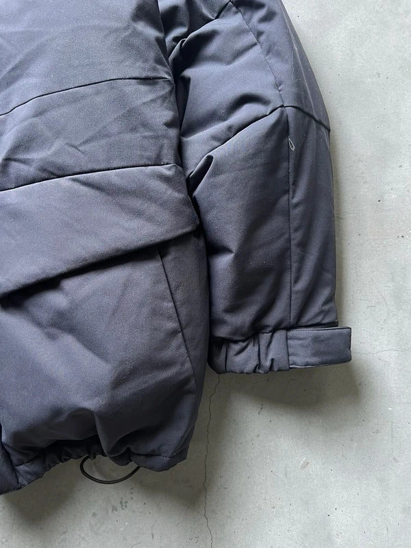 Navy Blue Beams Japan Puffer Jacket Coat XL