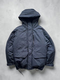 Navy Blue Beams Japan Puffer Jacket Coat XL