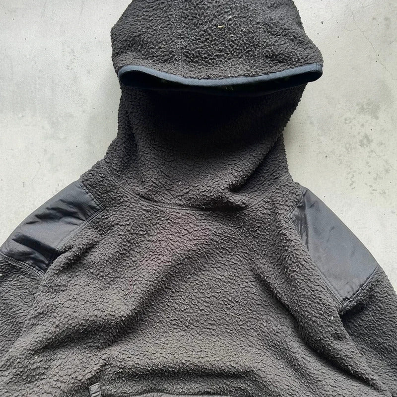 Vintage 00's Beams Japan Black Ninja Fleece L