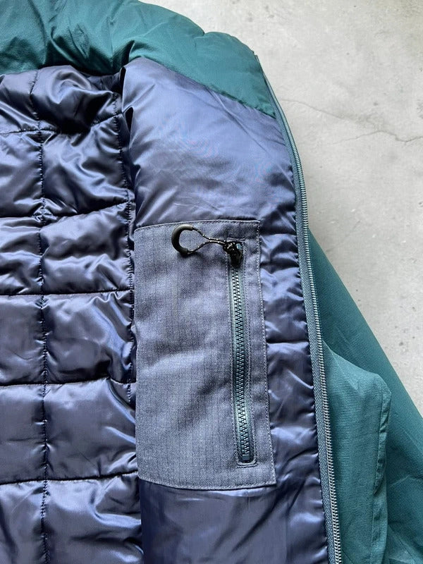 Technical Blue Oakley Puffer Jacket Coat L