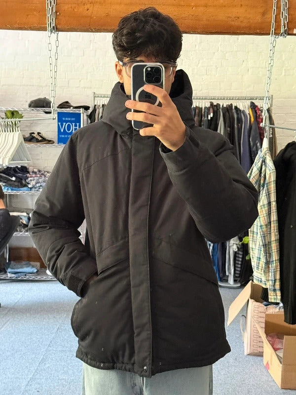 Black Beams Japan Puffer Jacket Coat XL