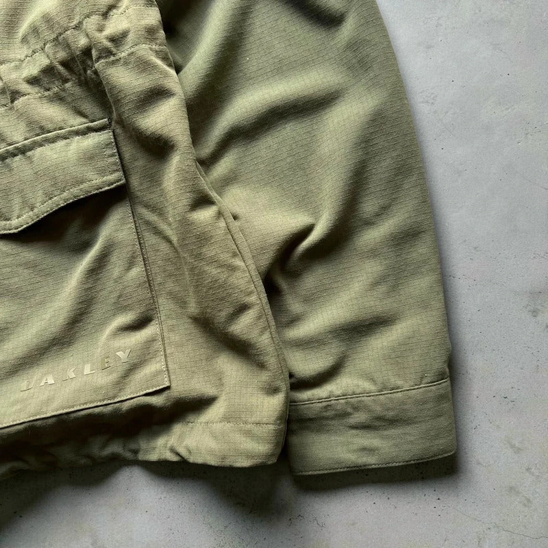 Khaki Green Oakley Utility Field Jacket S