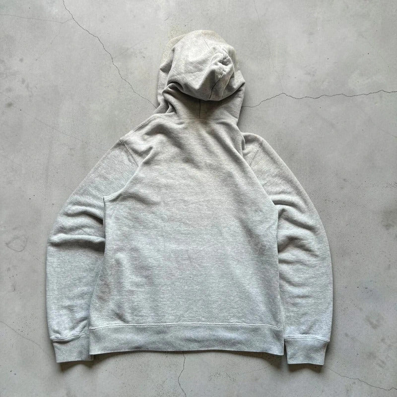Vintage 00’s Stussy Grey Print Hoodie S