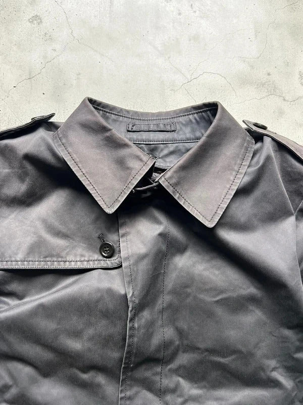 Women's Vintage 00's Dark Grey Brown Beams Japan Jacket S