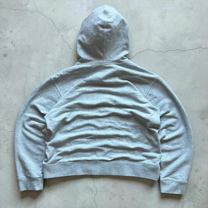Vintage Light Grey Montbell Hoodie M