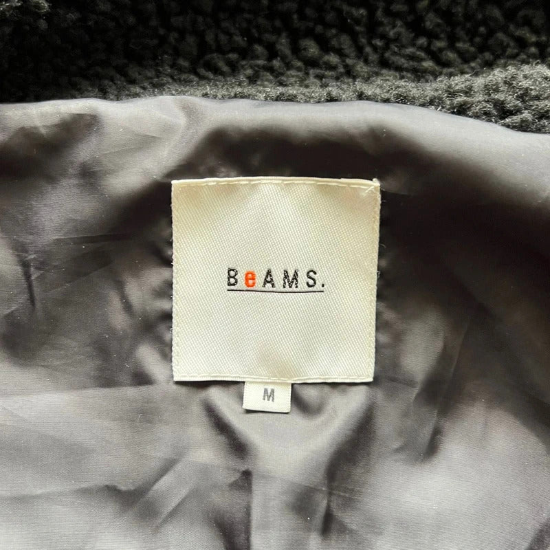 Black Beams Japan Fleece Zip up Jacket L