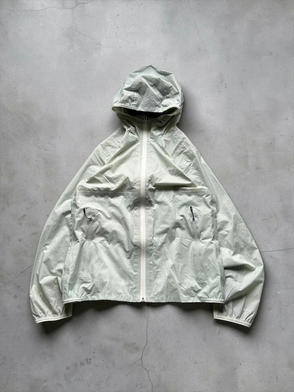 Columbia Light Green Translucent Lightweight Jacket XS