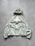 Columbia Light Green Translucent Lightweight Jacket XS