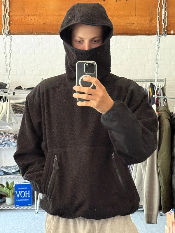 Vintage 00's Beams Japan Black Ninja Fleece L