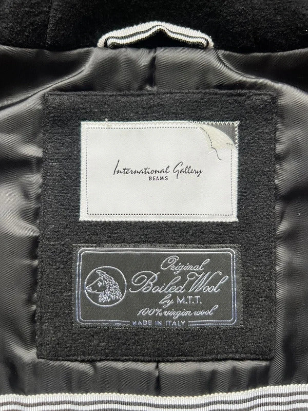 Beams Wool Fleece Hooded Jacket S