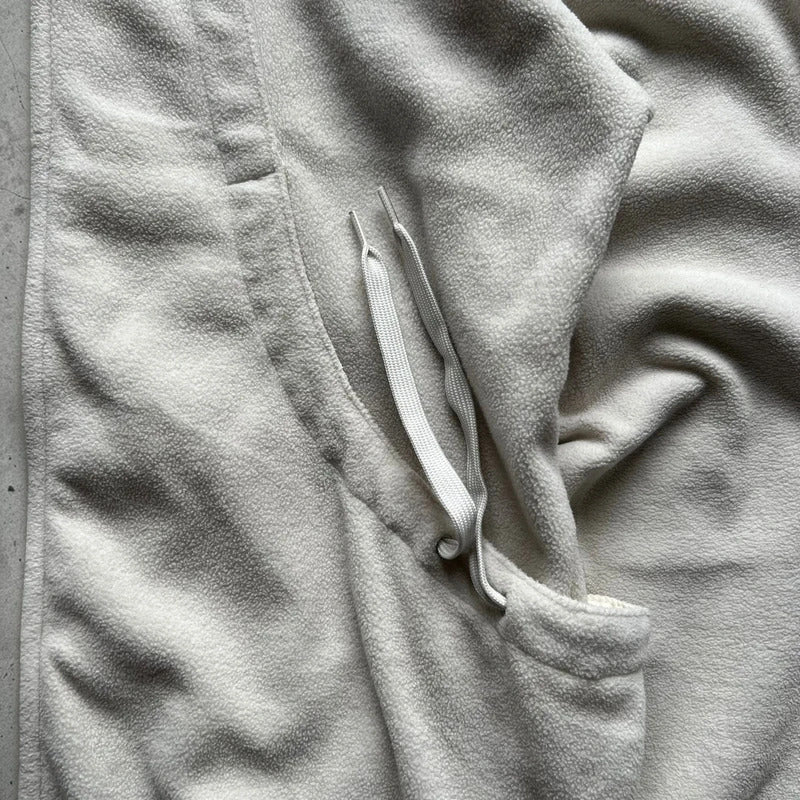 White/Cream Oakley Women's Fleece Full-Zip Jacket M