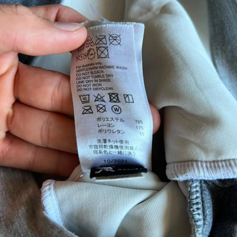 Grey Oakley Embossed Logo Hoodie L