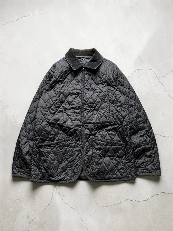 Black Beams Japan Quilted Corduroy Collar Jacket