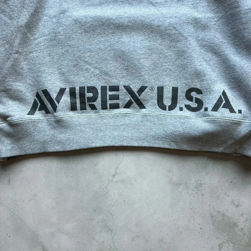 Vintage 00’s Avirex USA Flag Hoodie L