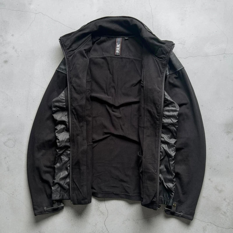 Vintage 00's Avirex Black Technical Zip up Jacket S