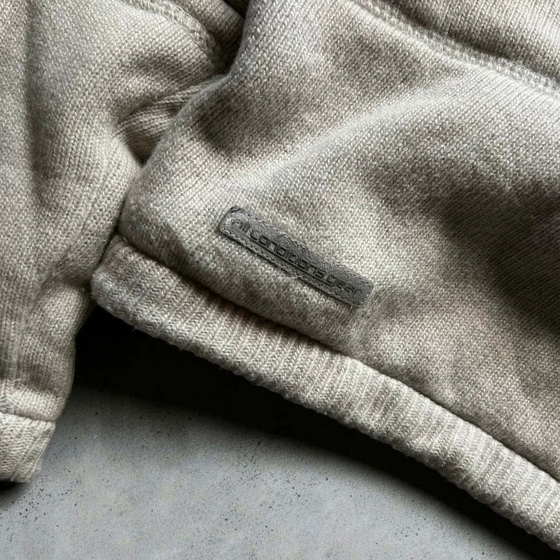 Vintage 00's Cream Nike ACG Half zip Knitted Jumper Sweater L