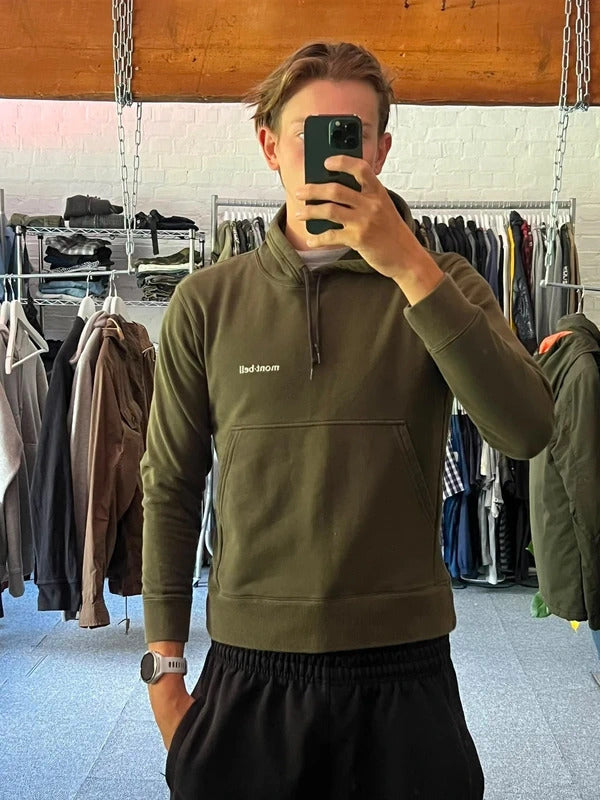 Vintage 00’s Khaki Green Montbell Hoodie S