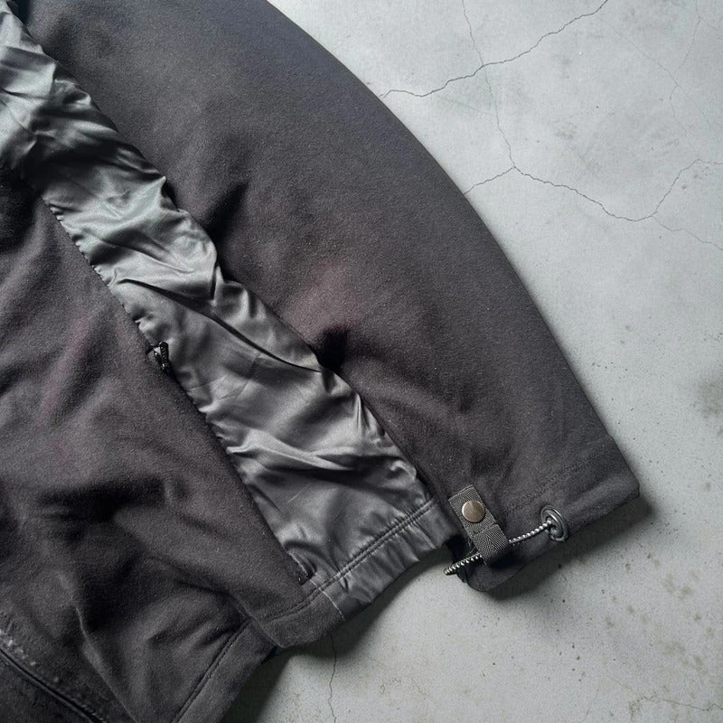 Vintage 00's Avirex Black Technical Zip up Jacket S