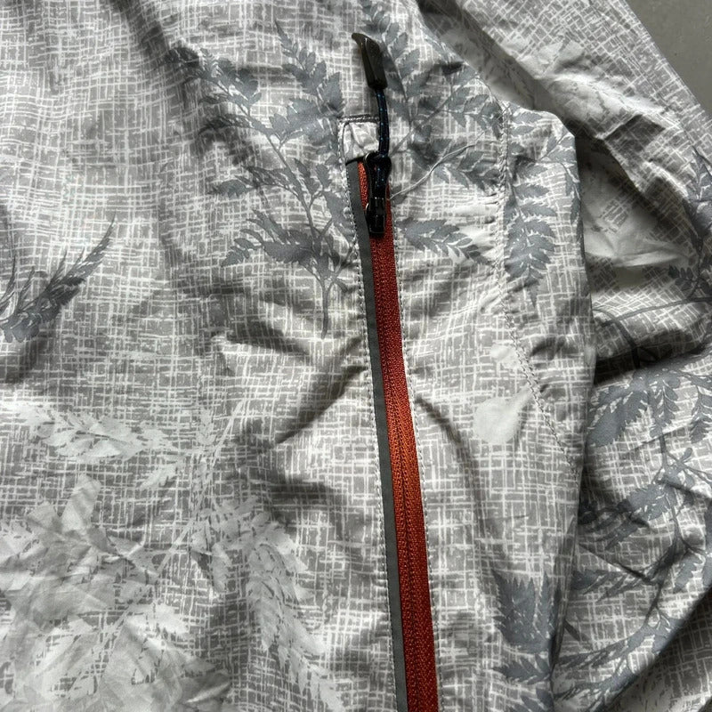 Grey White Camo Forest Columbia Lightweight Jacket