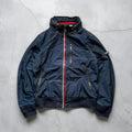 Navy Blue Beams Japan Hooded Bomber Jacket XS