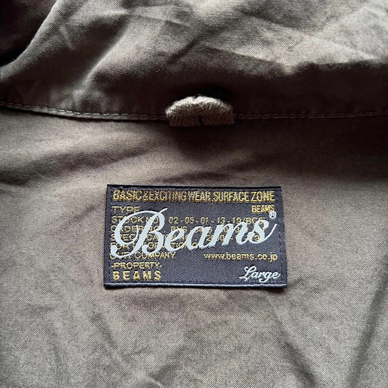 Khaki/Green Beams Utility Field Jacket M