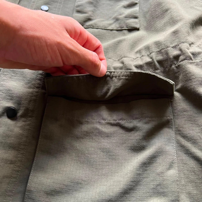 Khaki Green Oakley Utility Field Jacket S