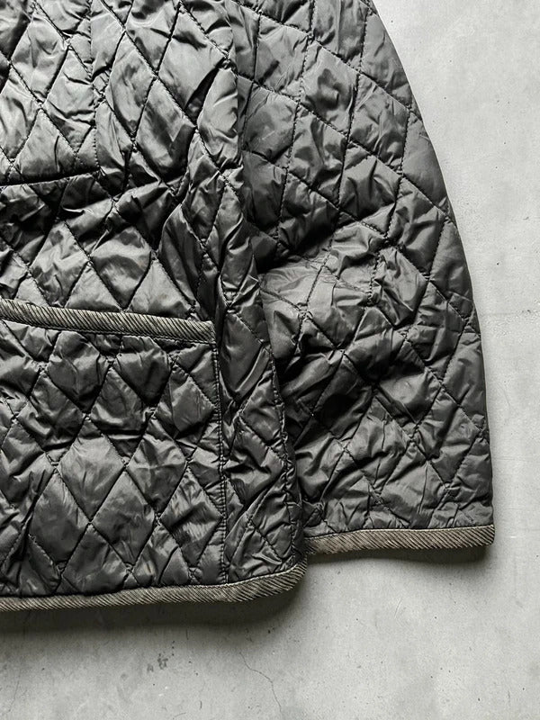 Black Beams Japan Quilted Corduroy Collar Jacket