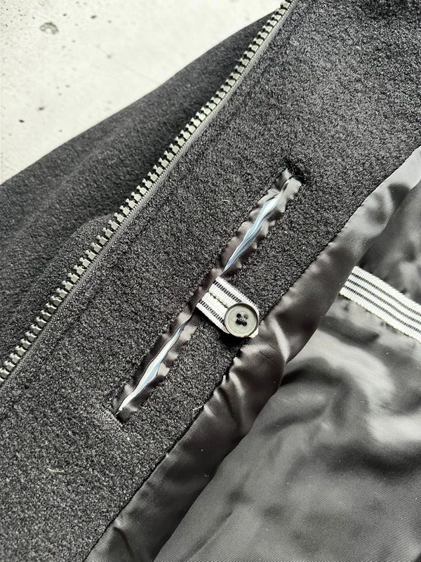 Beams Wool Fleece Hooded Jacket S