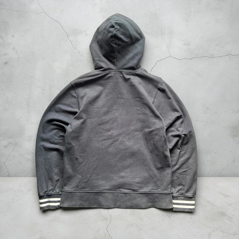 Vintage 00’s Black Avirex USA Flag Hoodie S