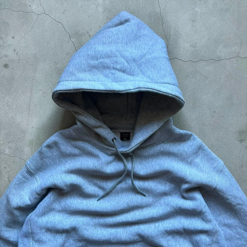Vintage 00's Grey Avirex Heavyweight Hoodie L