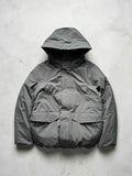Dark Grey Montbell Water Repellent Puffer Jacket Coat L