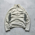 Vintage 00's Cream Nike ACG Half zip Knitted Jumper Sweater L