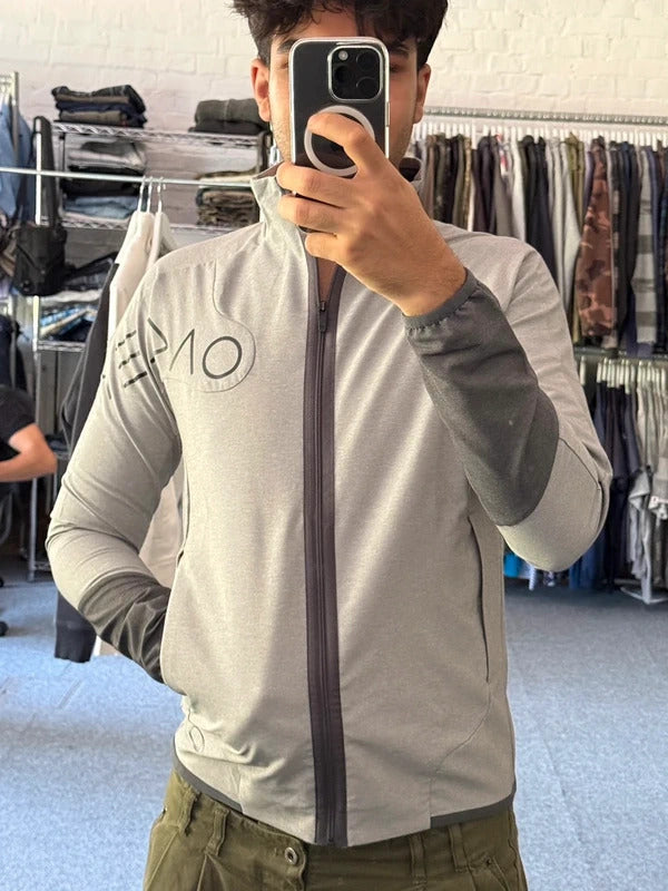 Grey Oakley Sportswear Lightweight Zip up Jacket S