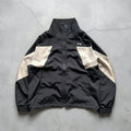 Black and White Oakley Two-Tone Track Jacket S