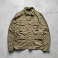 Khaki/Green Beams Utility Field Jacket M
