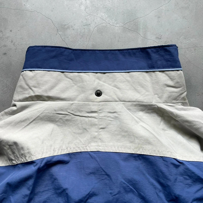 Vintage 00's Columbia Blue White Water Resistant Windbreaker Jacket L