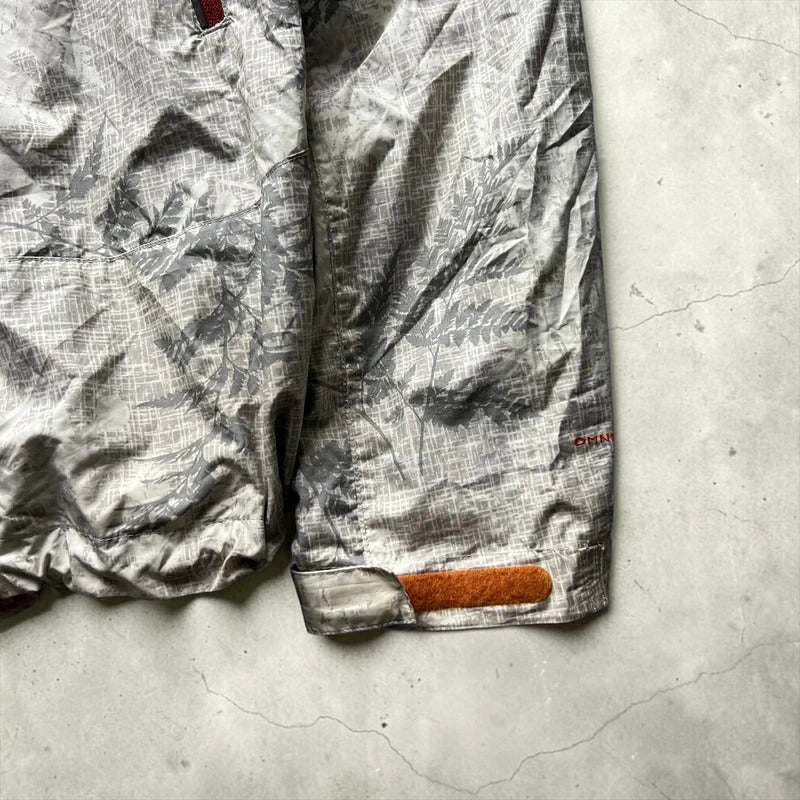 Grey White Camo Forest Columbia Lightweight Jacket
