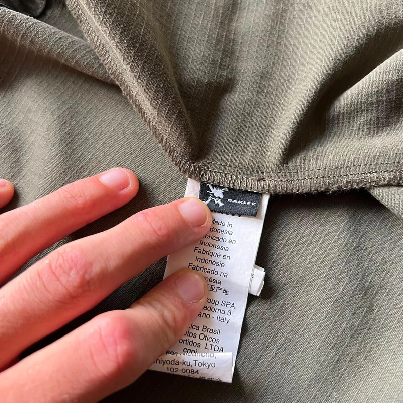 Khaki Green Oakley Utility Field Jacket S