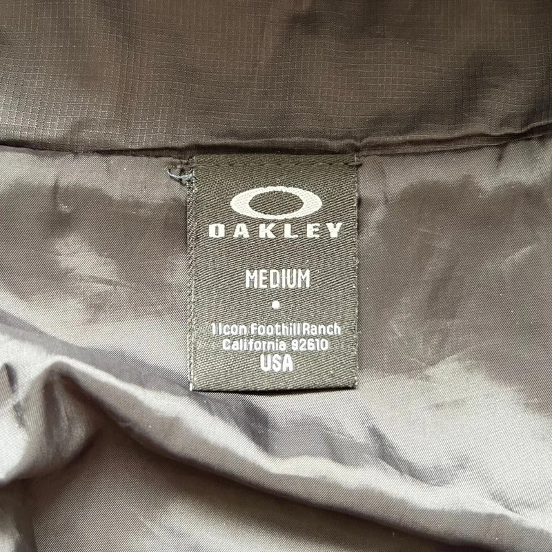 Navy Blue Digi Camo Oakley Technical Water Resistant Insulated Jacket Coat S