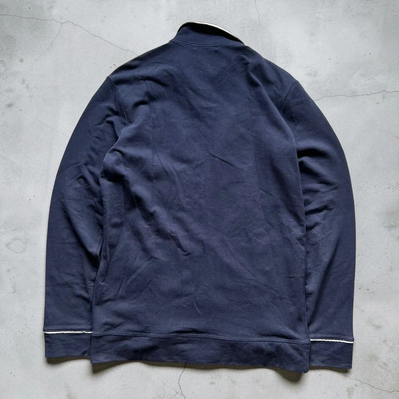 Vintage 00's Beams Japan Navy Blue Zip up Jacket L