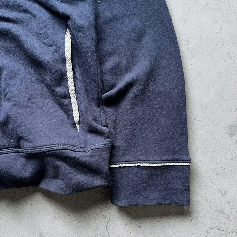 Vintage 00's Beams Japan Navy Blue Zip up Jacket L