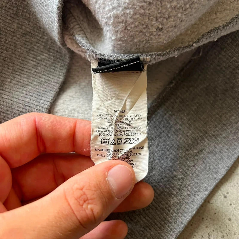 Vintage 00’s Grey Oakley Logo Hoodie M
