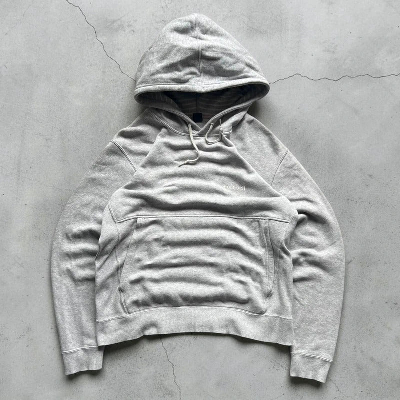 Vintage 00’s Grey Montbell Pullover Hoodie S