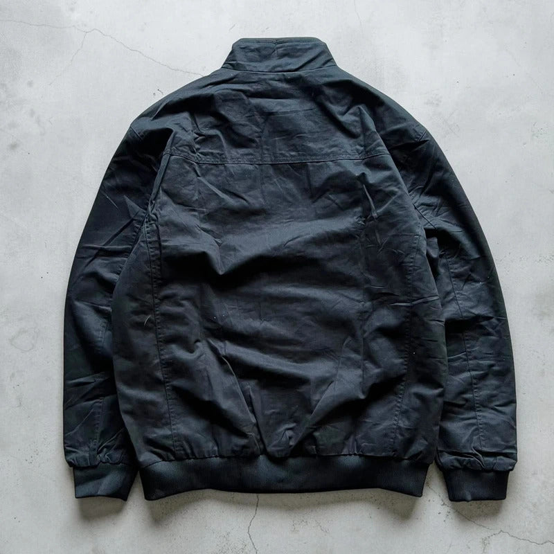 Vintage 00's Black Military Style Technical Utility Jacket XL