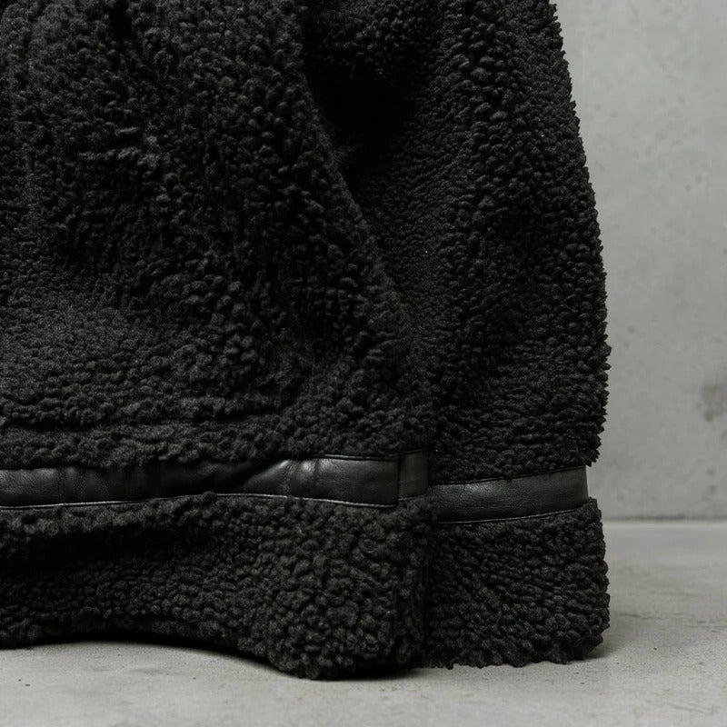 Black Beams Japan Fleece Zip up Jacket L
