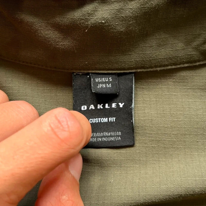 Khaki Green Oakley Utility Field Jacket S